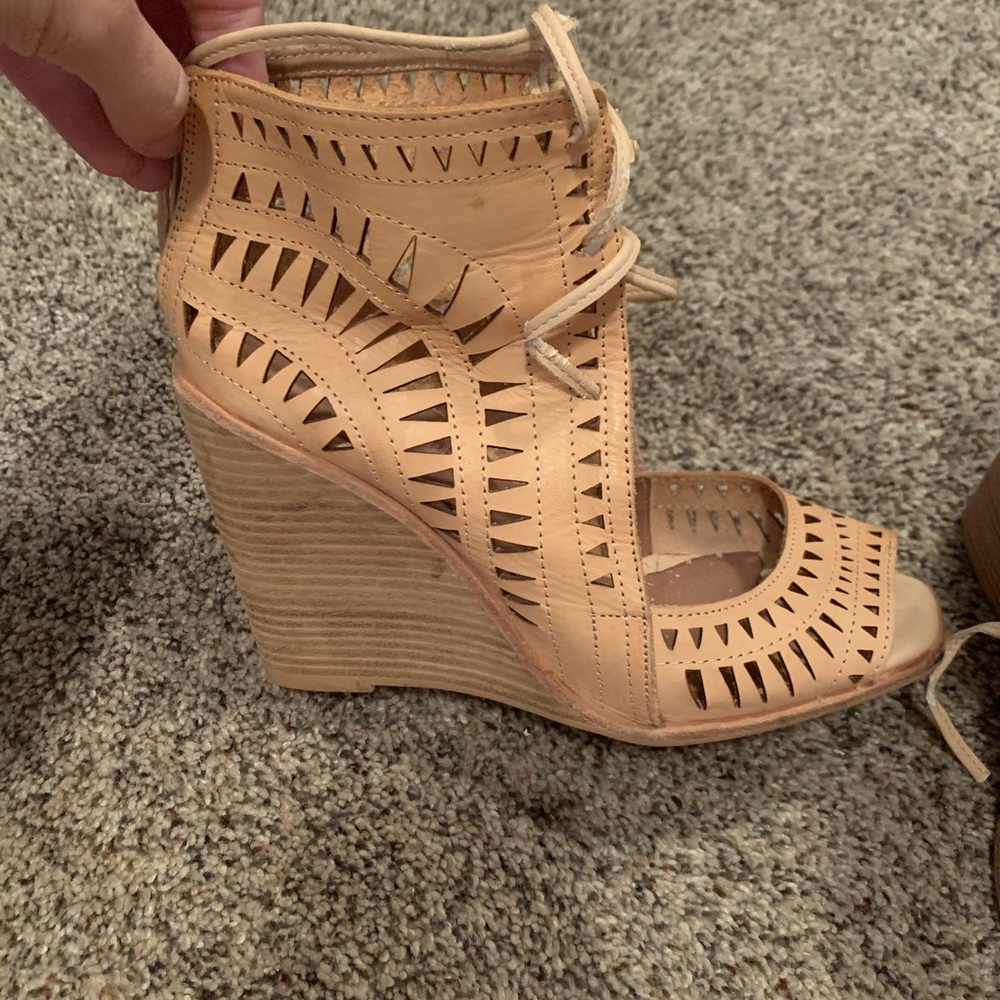 Jeffrey Campbell wedge rodillo